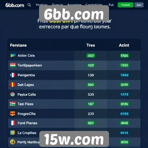 Comparação entre 6bb.com e outros sites de apostas